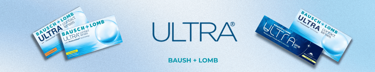 Bausch + Lomb ULTRA Collection Desktop Banner_ContactLensDirect