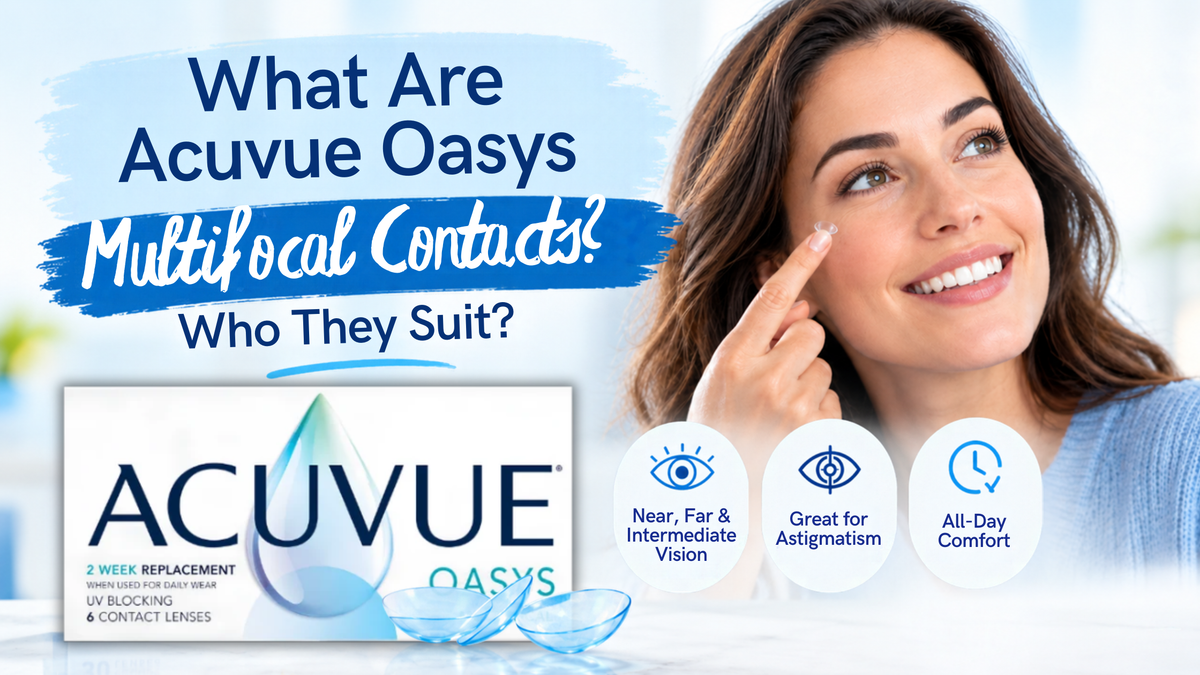 What Are Acuvue Oasys Multifocal Contacts? Who They Suit