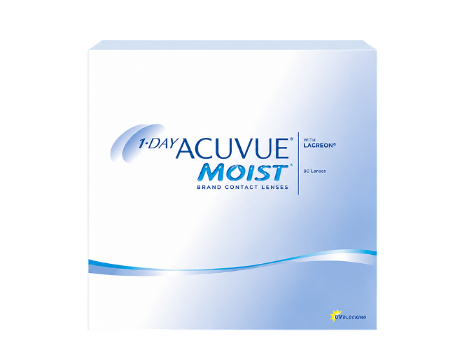 1-Day Acuvue Moist 90 Pack Contact Lenses in USA