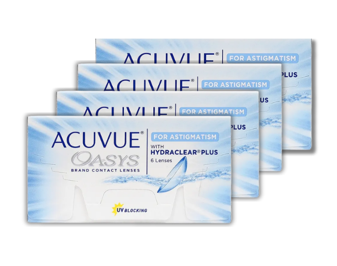 Acuvue Oaasys with Hydraclear Plus for Astigmatism 24 Pack Contact Lenses