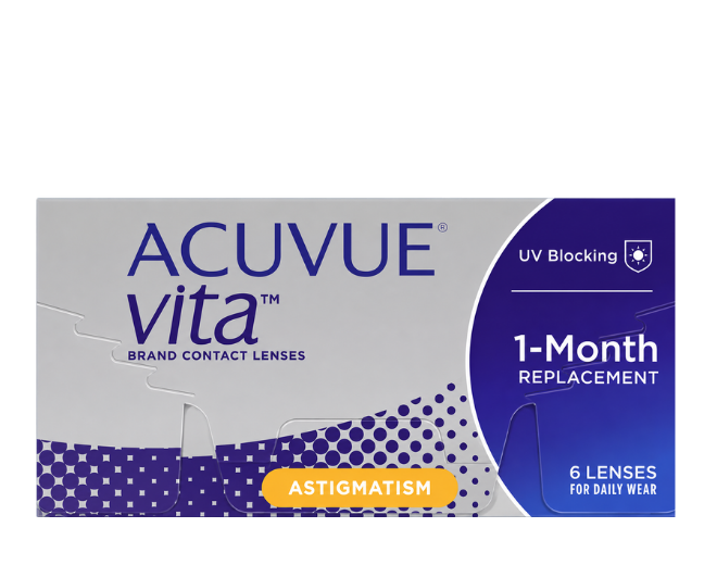 Acuvue Vita for Astigmatism 6 Pack contact lenses