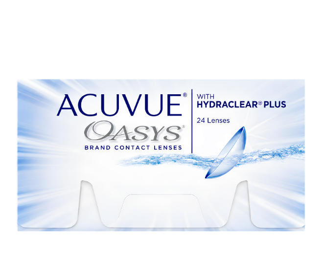 Acuvue Oasys with Hydraclear Plus Technology 24 Pack Contact Lenses